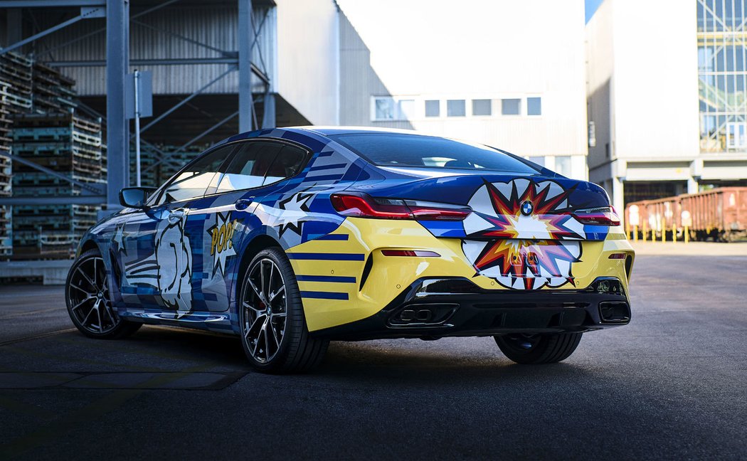 BMW M850i xDrive Gran Coupé by Jeff Koons