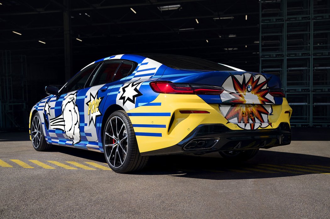 BMW M850i xDrive Gran Coupé by Jeff Koons