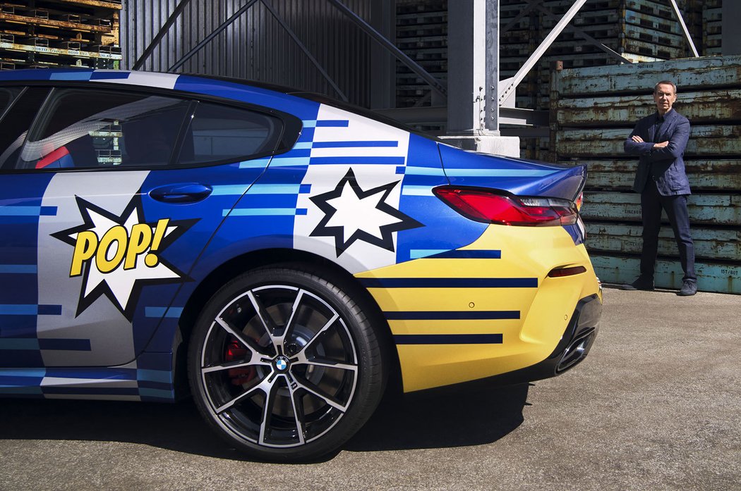 BMW M850i xDrive Gran Coupé by Jeff Koons