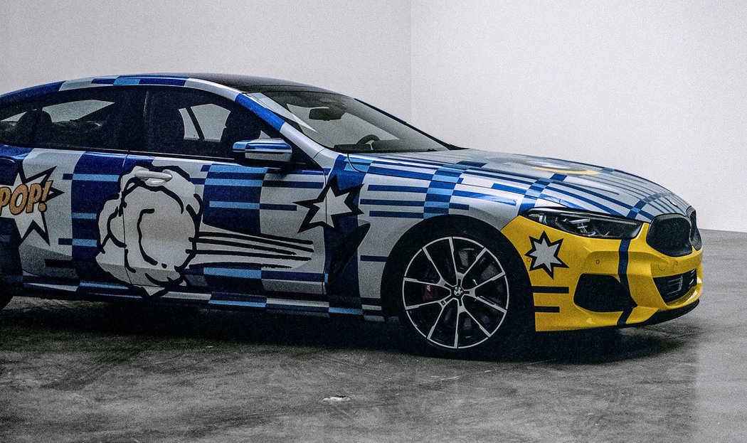 BMW M850i xDrive Gran Coupé by Jeff Koons