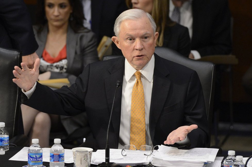 Jeff Sessions, nový ministr spravedlnosti