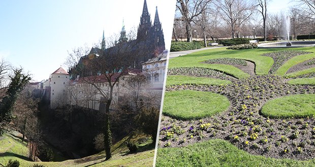 Na Pražském hradě se po rekonstrukci otevřela horní část Jeleního příkopu.