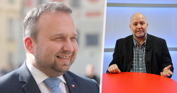 Marian Jurečka (vlevo) a Lukáš Jelínek.