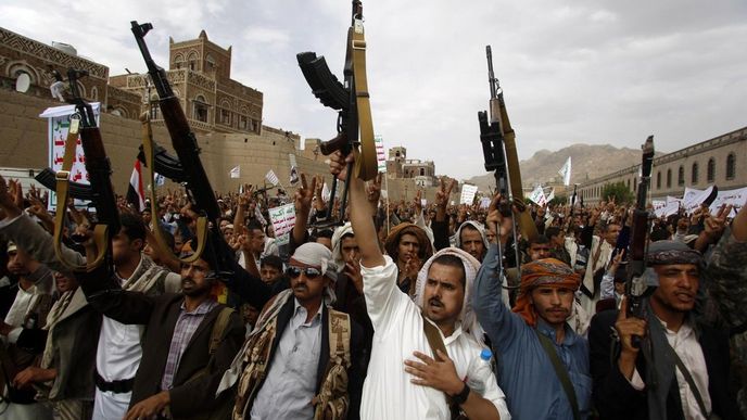 Jemen, boje, bojovníci,
