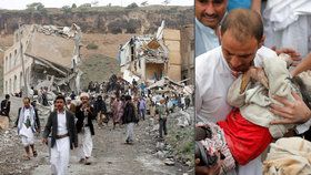 Při leteckém útoku v Jemenu zahynuli i civilisté.