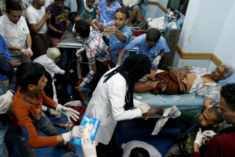 Nemocnice v Jemenu, zmítaném válkou. (ilustrační foto)