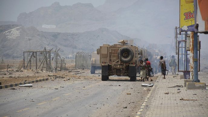 Jemenský Aden po bojích