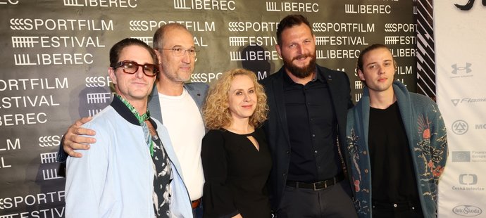 Premiéra filmu Jemný rváč ve Slovanském domě.