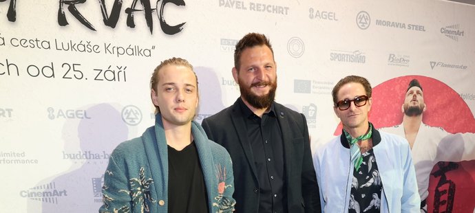 Premiéra filmu Jemný rváč ve Slovanském domě.