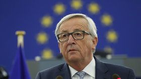 Šéf Evropské komise Juncker přednesl ve Štrasburku zprávu o stavu EU.