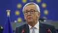 Šéf Evropské komise Juncker přednesl ve Štrasburku zprávu o stavu EU