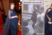 Herečka Jenovéfa Boková porodila své první miminko!