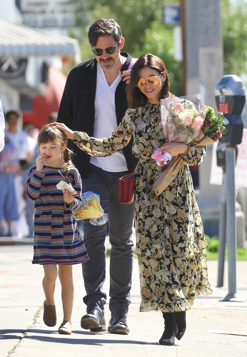 Jenna Dewan a Steve Kazee s dcerkou