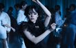 Jenna Ortega v seriálu Wednesday Jenna Ortega v seriálu Wednesday