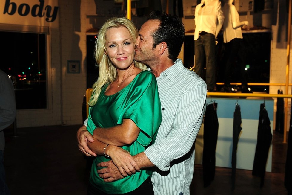 Luke Perry a Jennie Garth