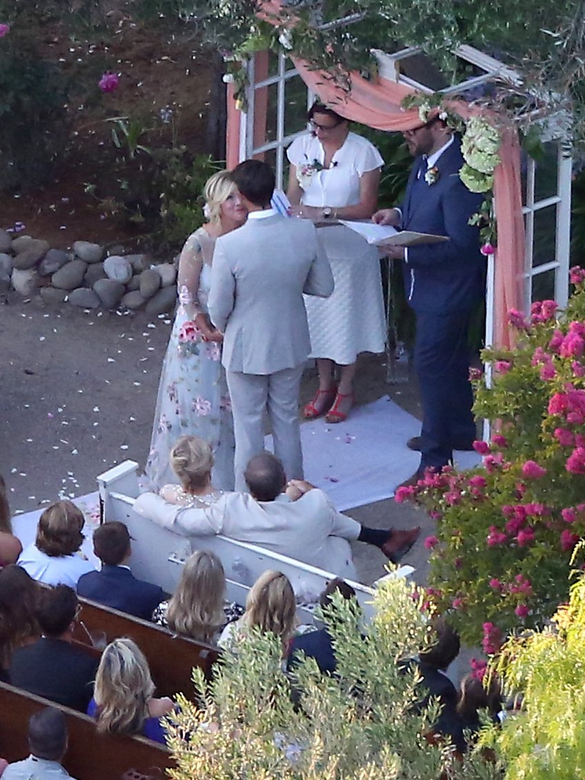 Svatba Jennie Garth s hercem Davidem Abramsem