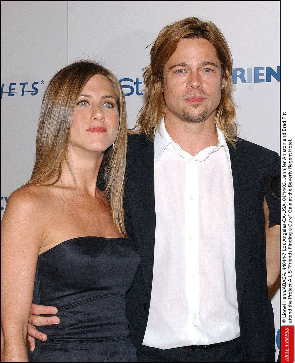 Brad a Jennifer v roce 2003