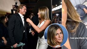 Skrývá se za Jennifer Aniston Brad Pitt?