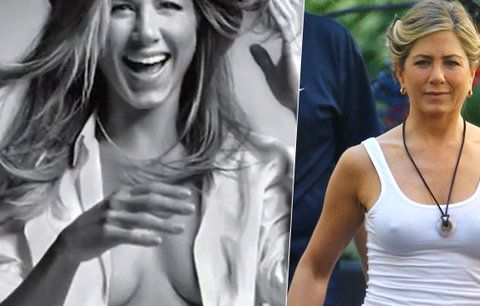 Jennifer Aniston otevřeně: Tajemství mých věčně ztopořených bradavek!