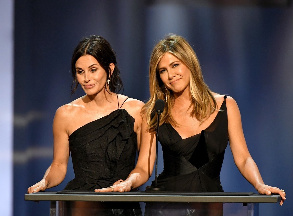 Jennifer Aniston a Courteney Cox