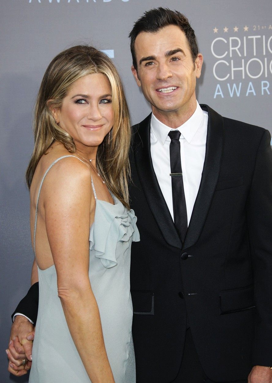 Jennifer Aniston a její manžel Justin Theroux