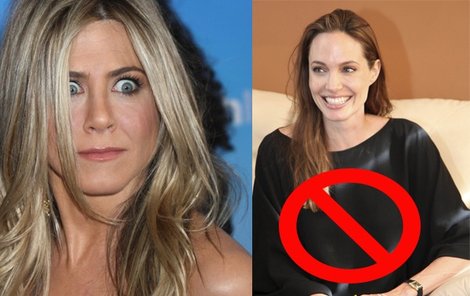 Jennifer Aniston nechce o Angelině ani slyšet!