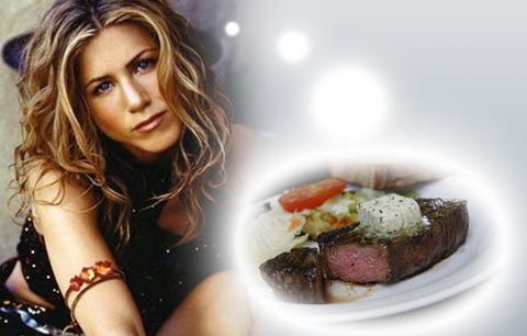 Dieta Jennifer Aniston: Láduje se steaky!