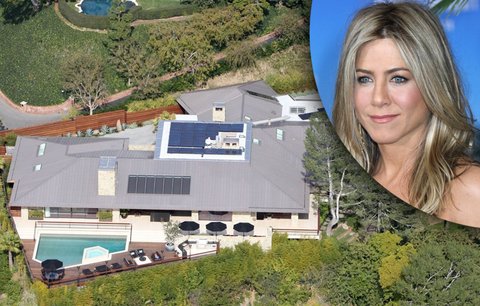 Jennifer Aniston pouští vilu: Za 42 milionů!