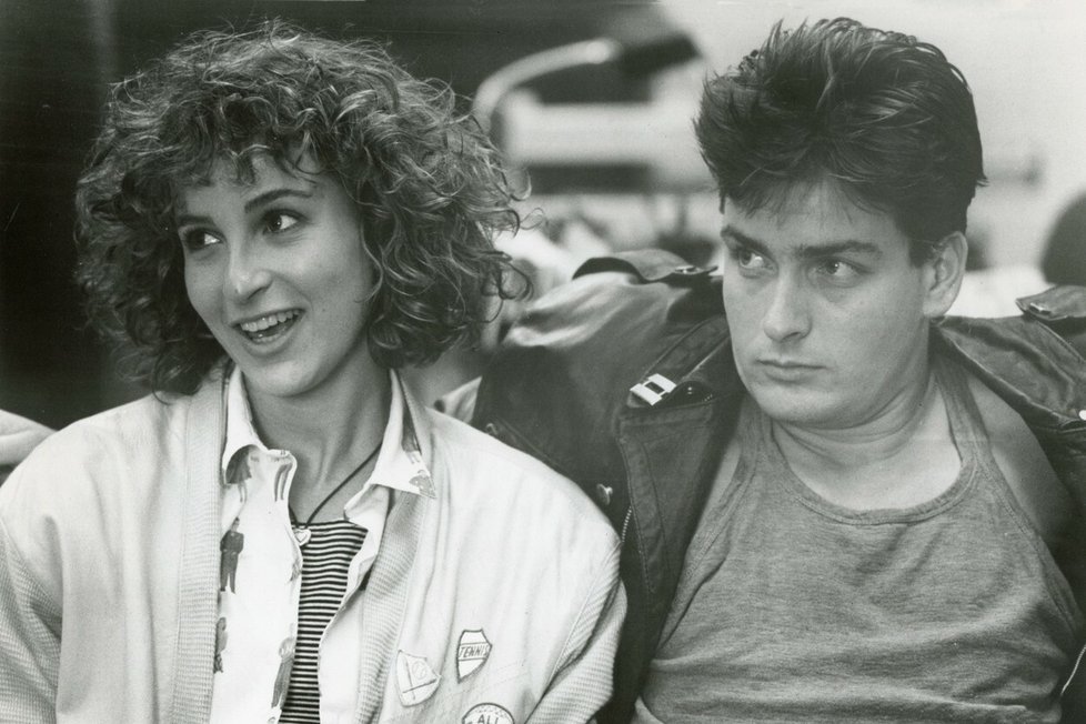 Jennifer Grey a Charlie Sheen