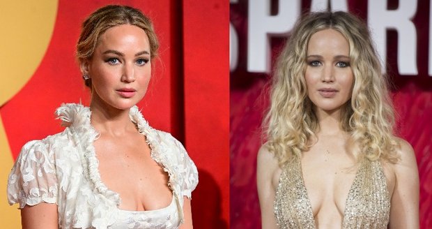 Ke svému dekoltu má výhrady.