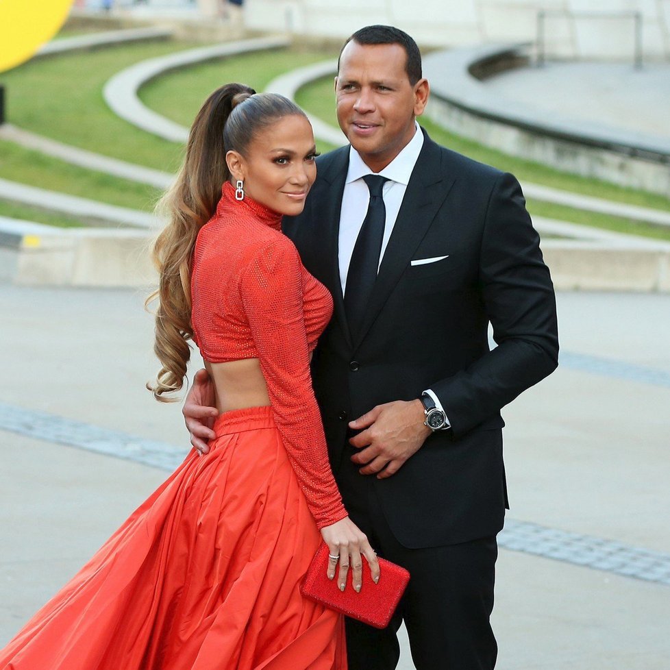 Jennifer Lopez a Alex Rodriguez