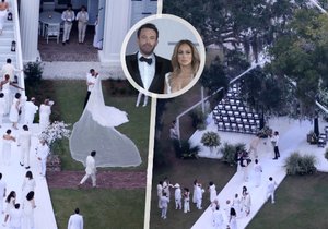 Jennifer Lopez a Ben Affleck mají za sebou veselku ve velkém stylu.
