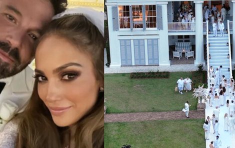 Svatba Jennifer Lopezové a Bena Afflecka