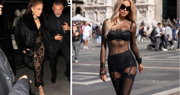 Aj ta krajka! JLo a Brooks Naderová rozpálily Milán