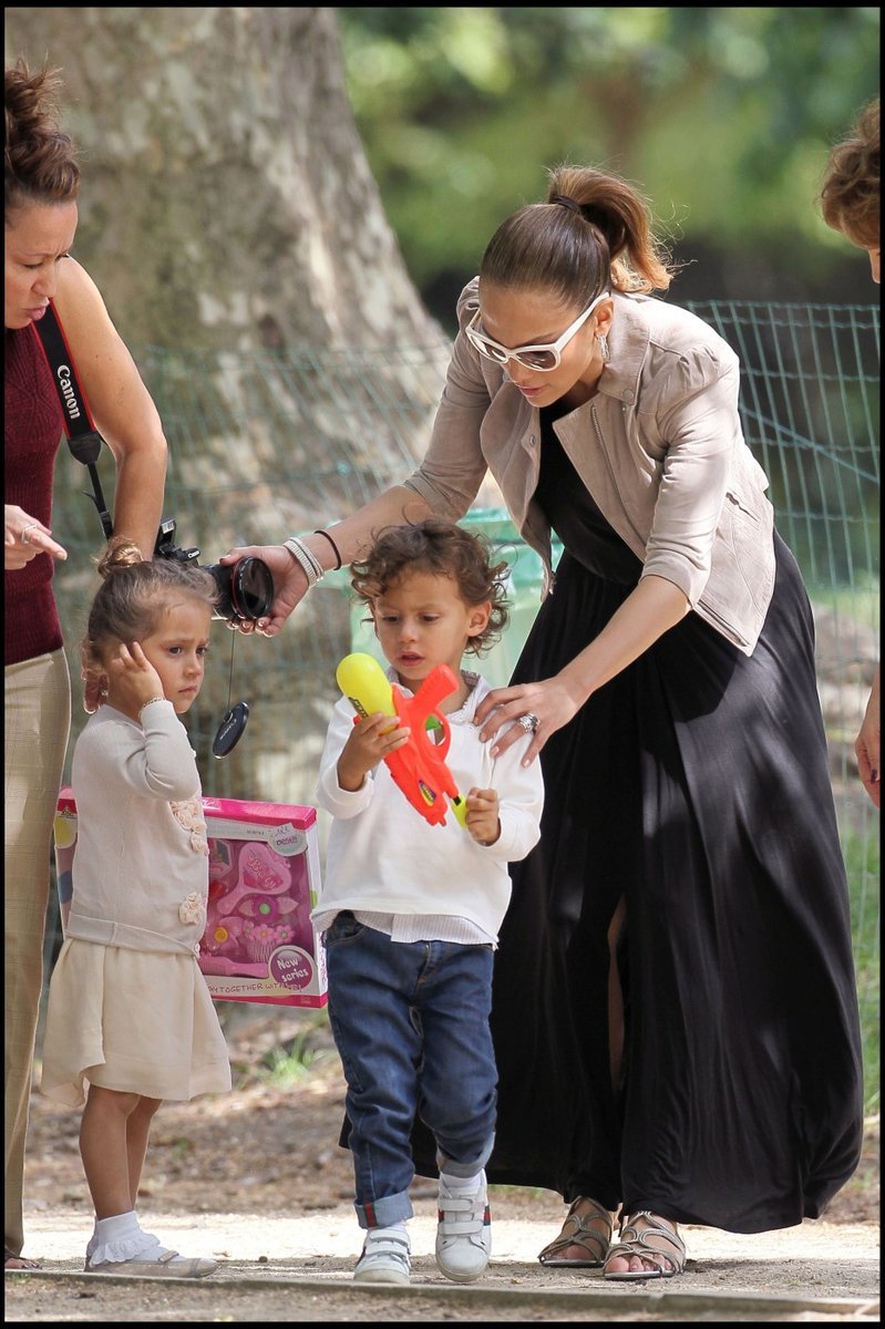 Jennifer Lopez s dcerou