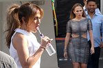 Jennifer Lopez si hrála jazykem s brčkem, předtím ukázala tělo v obepnutých šatech
