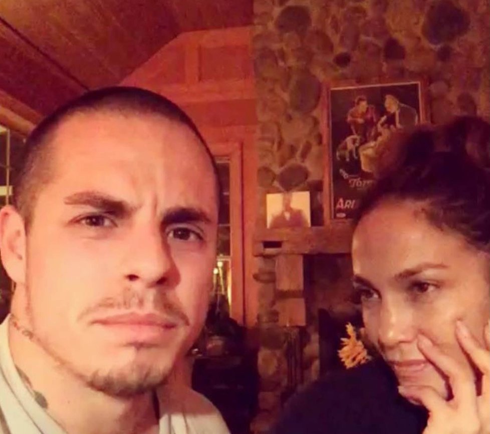 Jennifer Lopez s přítelem Casperem Smartem.