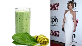 Jennifer Lopez nedá dopustit na špenátovou dietu.