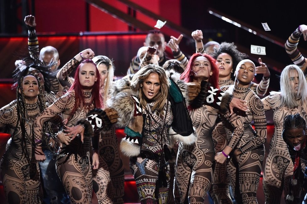 Vystoupení Lopez na American Music Awards