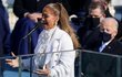 Zpěvačka Jennifer Lopez na inauguraci Joea Bidena