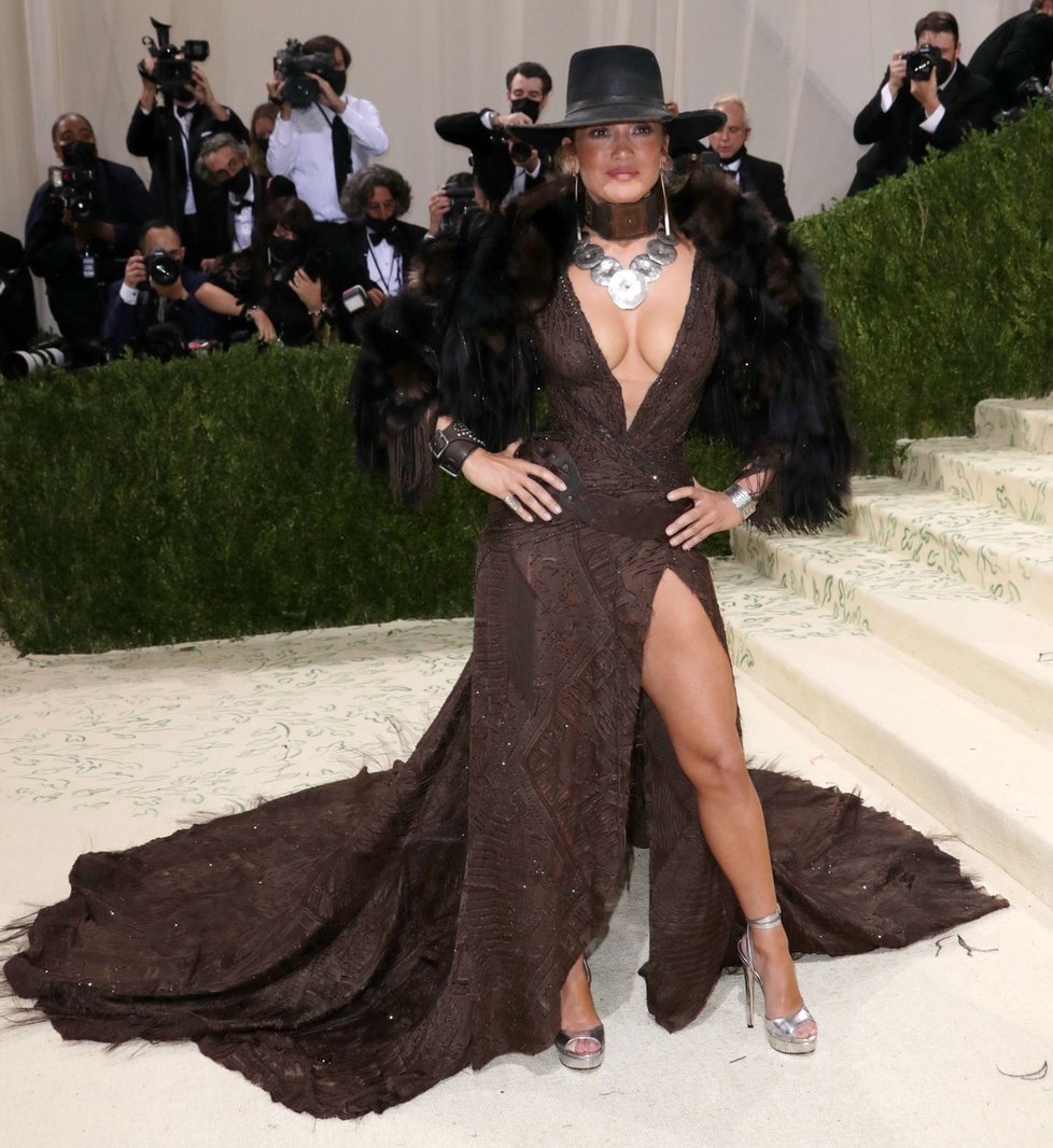 Jennifer Lopez na Met Gala 2021