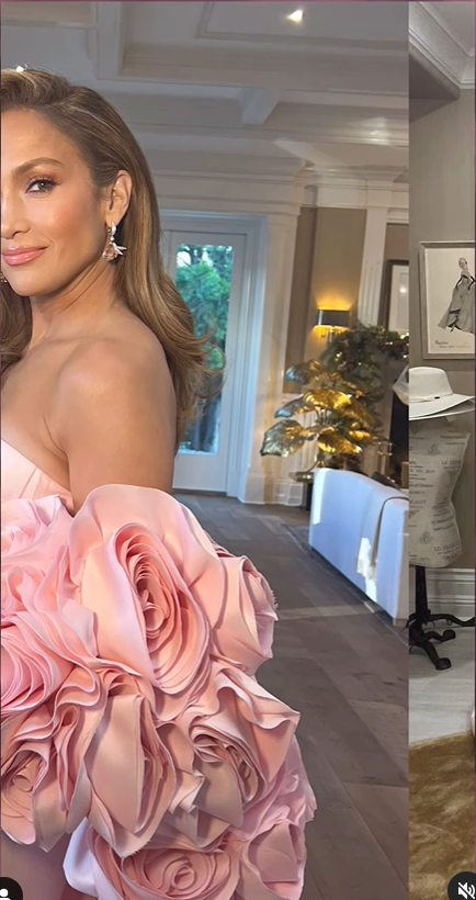 Jennifer Lopez ve svém domě