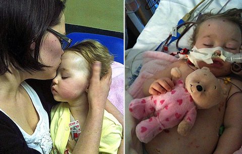 Lékaři řekli, že je dívka (14 měs.) mrtvá: Matka vrátila polibkem dceři život!