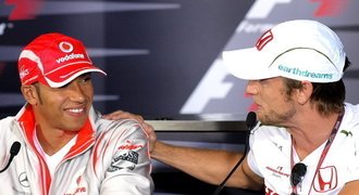 Hamilton by mistra světa Buttona u McLarenu přivítal