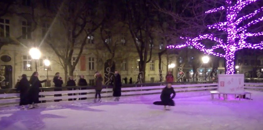 Jeptiška krasobruslařka překvapila všechny na bratislavském kluzišti.