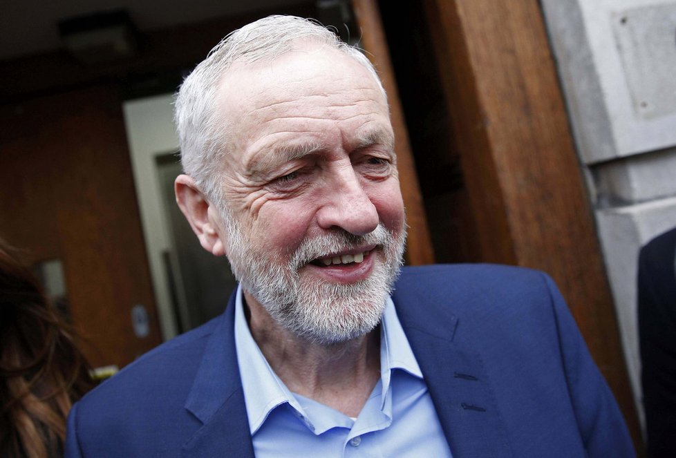 Lídr opozičních labouristů Jeremy Corbyn