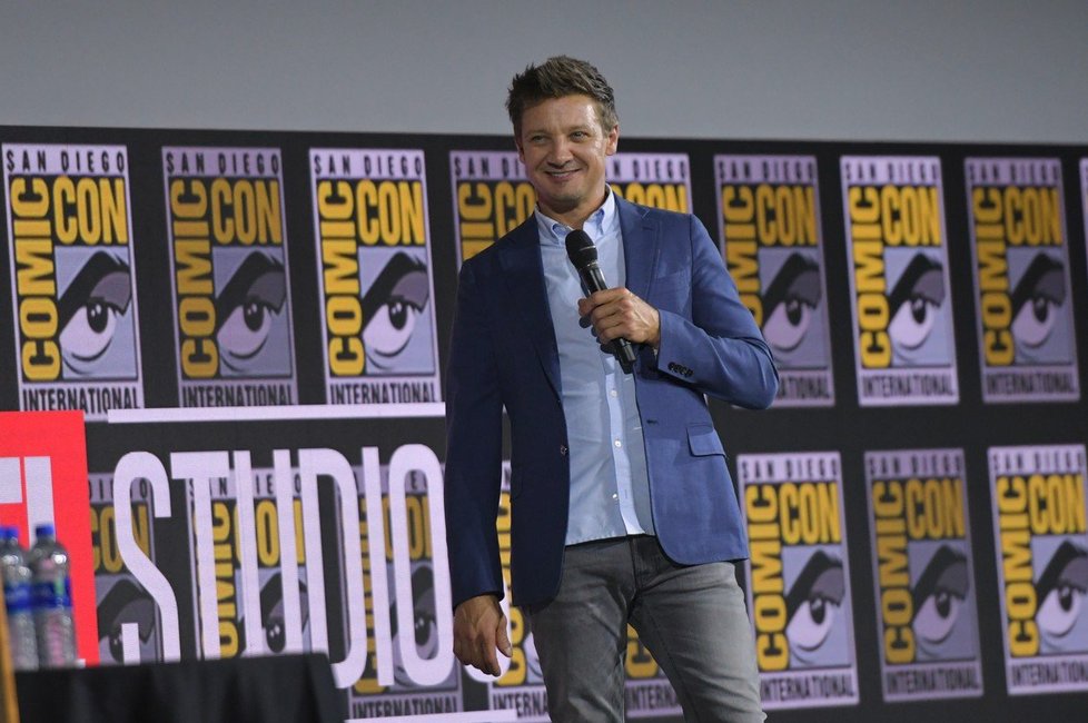 Jeremy Renner na Comic Conu