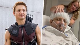 Jeremy Renner na tom stále není nejlépe.