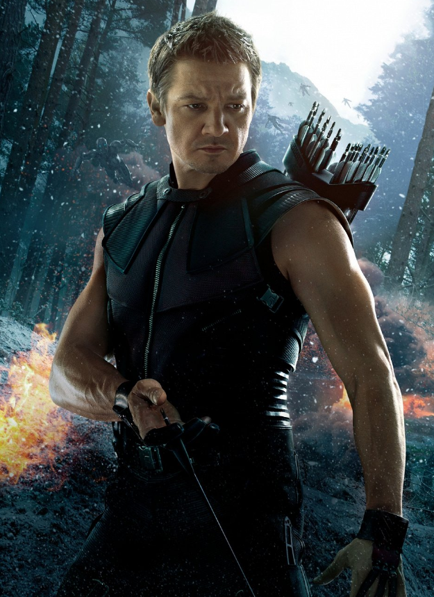 Jeremy Renner jako Hawkeye