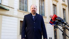 Jeroným Tejc po konzultaci na Pražském hradě (28.11.2025)